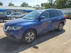 Salvage cars for sale at Wichita, KS auction: 2020 Nissan Pathfinder SL