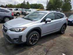 Salvage cars for sale at Denver, CO auction: 2021 Subaru Crosstrek Premium