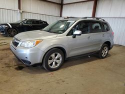 Salvage cars for sale at Pennsburg, PA auction: 2015 Subaru Forester 2.5I Premium