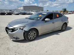 Salvage cars for sale at San Antonio, TX auction: 2015 Mazda 3 Touring