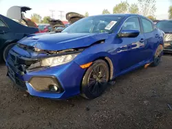 Honda salvage cars for sale: 2017 Honda Civic EXL