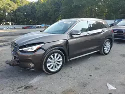 Salvage cars for sale at Austell, GA auction: 2019 Infiniti QX50 Essential