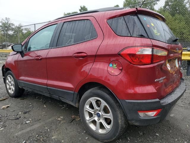 2020 Ford Ecosport SE