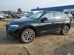 Salvage cars for sale at Woodhaven, MI auction: 2024 Audi Q5 Premium 45