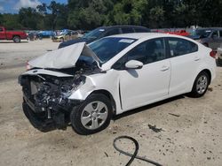 KIA Vehiculos salvage en venta: 2017 KIA Forte LX