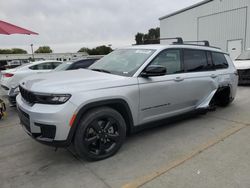 Jeep salvage cars for sale: 2021 Jeep Grand Cherokee L Laredo