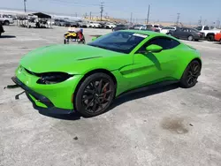 Salvage cars for sale at Sun Valley, CA auction: 2020 Aston Martin Vantage