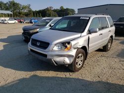 Salvage cars for sale at Spartanburg, SC auction: 2004 Honda Pilot EXL