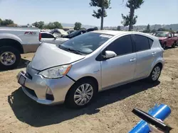 Salvage cars for sale at San Martin, CA auction: 2013 Toyota Prius C