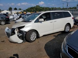 Salvage cars for sale at Hillsborough, NJ auction: 2015 Toyota Sienna XLE