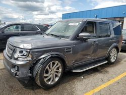 Land Rover salvage cars for sale: 2016 Land Rover LR4 HSE