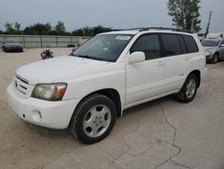 Toyota salvage cars for sale: 2007 Toyota Highlander Sport