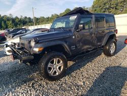 Jeep Wrangler Unlimited Sport salvage cars for sale: 2018 Jeep Wrangler Unlimited Sport