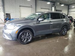 Salvage cars for sale at Ham Lake, MN auction: 2022 Volkswagen Tiguan SE