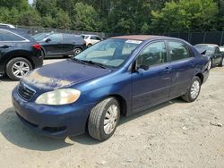 Salvage cars for sale at Waldorf, MD auction: 2006 Toyota Corolla CE