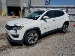 Jeep salvage cars for sale: 2020 Jeep Compass Limited