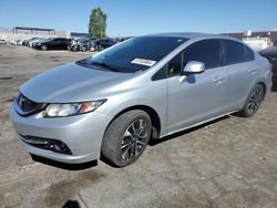 Honda salvage cars for sale: 2013 Honda Civic EXL