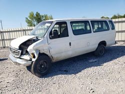 Ford salvage cars for sale: 2007 Ford Econoline E350 Super Duty Wagon