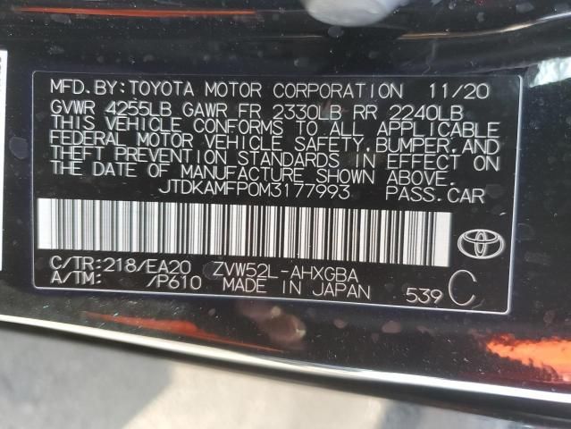 2021 Toyota Prius Prime LE