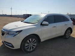 Salvage cars for sale from Copart Greenwood, NE: 2016 Acura MDX Technology