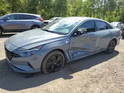 Salvage cars for sale at Cookstown, ON auction: 2022 Hyundai Elantra SEL