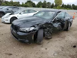 Salvage cars for sale at Elgin, IL auction: 2021 BMW 530 XI