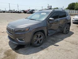 Jeep salvage cars for sale: 2019 Jeep Cherokee Limited