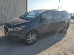 2016 KIA Sedona LX en venta en Temple, TX