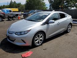 Salvage cars for sale at Denver, CO auction: 2017 Chevrolet Volt Premier