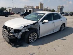 Salvage cars for sale at New Orleans, LA auction: 2021 Toyota Camry LE