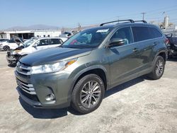 Salvage cars for sale at Sun Valley, CA auction: 2019 Toyota Highlander SE