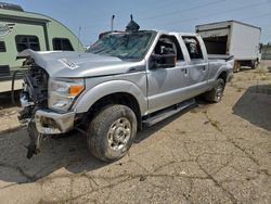 Salvage cars for sale at Woodhaven, MI auction: 2016 Ford F250 Super Duty