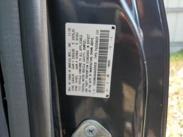 2006 Honda Accord EX