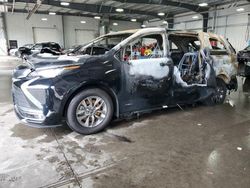 Salvage cars for sale at Ham Lake, MN auction: 2021 Toyota Sienna XLE