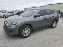 Salvage cars for sale at Kansas City, KS auction: 2018 Nissan Rogue S