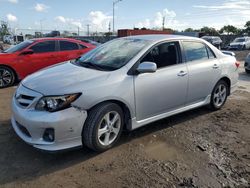 Salvage cars for sale at Homestead, FL auction: 2013 Toyota Corolla Base