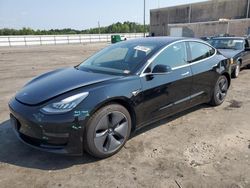 Salvage cars for sale from Copart Fredericksburg, VA: 2018 Tesla Model 3