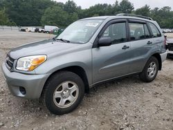 Salvage cars for sale at Mendon, MA auction: 2004 Toyota Rav4