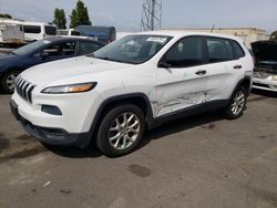 Jeep salvage cars for sale: 2014 Jeep Cherokee Sport