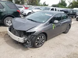 Salvage cars for sale at Sikeston, MO auction: 2013 Honda Civic EX