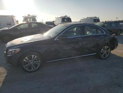 Salvage cars for sale at Indianapolis, IN auction: 2017 Mercedes-Benz C 300 4matic