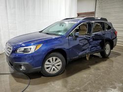 2017 Subaru Outback 2.5I Premium en venta en Leroy, NY