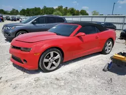 Chevrolet Camaro LT salvage cars for sale: 2015 Chevrolet Camaro LT