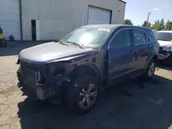 Salvage cars for sale at Woodburn, OR auction: 2014 Chevrolet Equinox LS