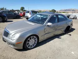 Salvage cars for sale at San Martin, CA auction: 2007 Mercedes-Benz E 350