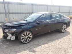 Chevrolet Vehiculos salvage en venta: 2018 Chevrolet Malibu Premier