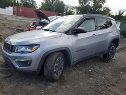 Jeep salvage cars for sale: 2021 Jeep Compass Trailhawk