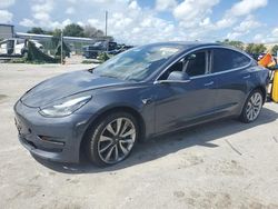 Salvage cars for sale from Copart Orlando, FL: 2020 Tesla Model 3