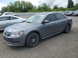 Vehiculos salvage en venta de Copart Portland, OR: 2013 Volkswagen Passat S