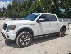 Salvage cars for sale at Ocala, FL auction: 2014 Ford F150 Supercrew